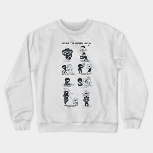 Ninjas: The Unseen Helpers Crewneck Sweatshirt